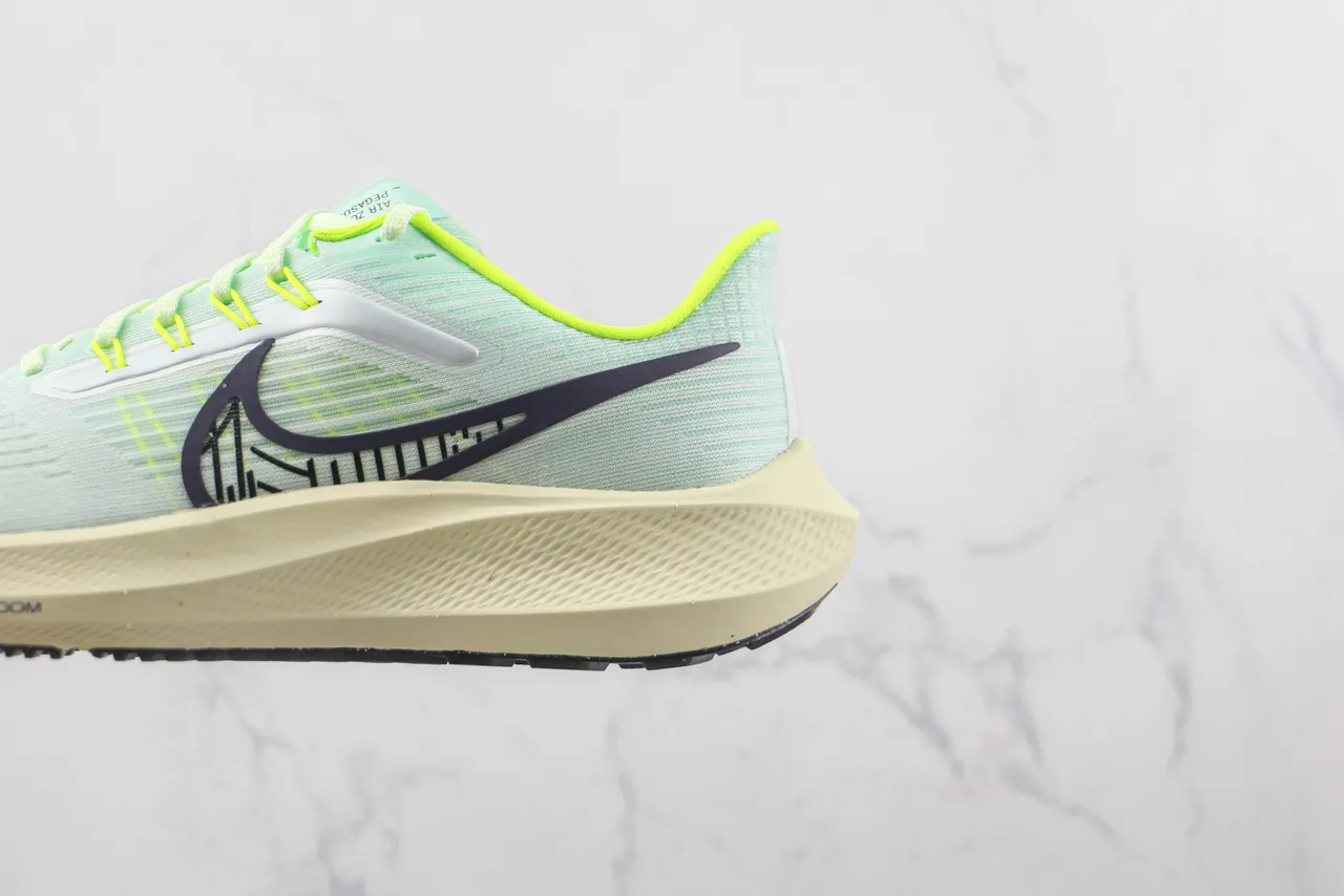 Nike Air Zoom Pegasus Mint Green Neon Lime Running Shoes 7