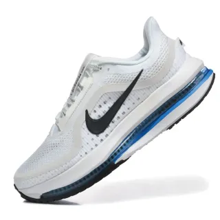 Nike Air Zoom Pegasus सफेद नीला इंजीनियर मेश अपर फुल लेंथ विसिबल यूनिट रनिंग शूज