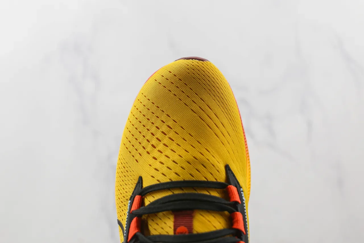 Nike Air Zoom Pegasus Tênis de corrida Amarelo Preto Laranja 6