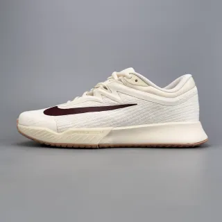 Nike Beige Burgundy شبكي علوي صناعي قفص غطاء أحذية أسلوب حياة