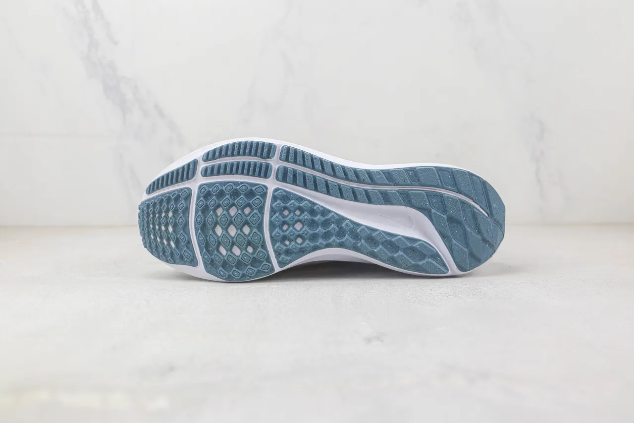 Nike Beige Púrpura Upper de Knit Ingenieril Asimétrico Contrahelicoidal Zapatillas de Running 8