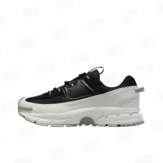 Nike Black and White Layered Upper Sculpted Midsole Lifestyle Sneaker