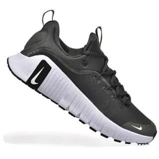 Nike أسود وأبيض مصقول وسط نمط حياة حذاء