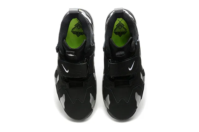 Nike Negro Gris High-Top Camo Overlay Zapatos de Baloncesto 2