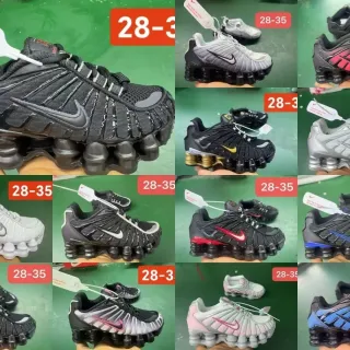 نايك أحذية رياضية أسلوب حياة أسود و رمادي مع عمود شكس وسط القدم متعدد الطبقات اصطناعي قفص علوي