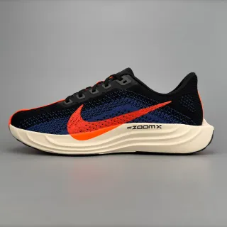 Nike Preto Laranja Parte superior de malha engenheirada comprimento total ZoomX espuma Tênis de corrida