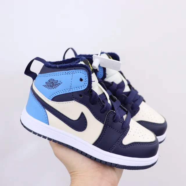 Nike काला सफेद हाई-टॉप पैडेड कॉलर बास्केटबॉल जूते 13