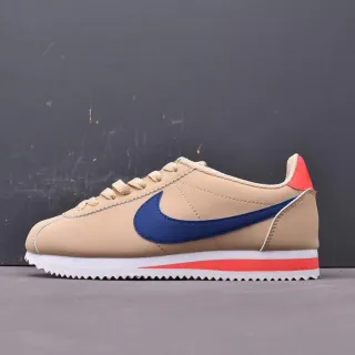 Nike Cortez Beige Navy Red سنيكرز لايف ستايل