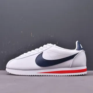 Nike Cortez أبيض بحري أحمر حذاء رياضي نمط حياة
