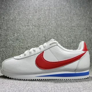 Nike Cortez أبيض أحمر أزرق أسلوب حياة حذاء رياضي