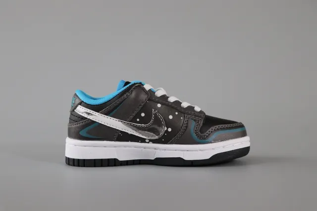 Nike Dunk Low Batman কালো লাল স্কেটবোর্ড জুতা 3