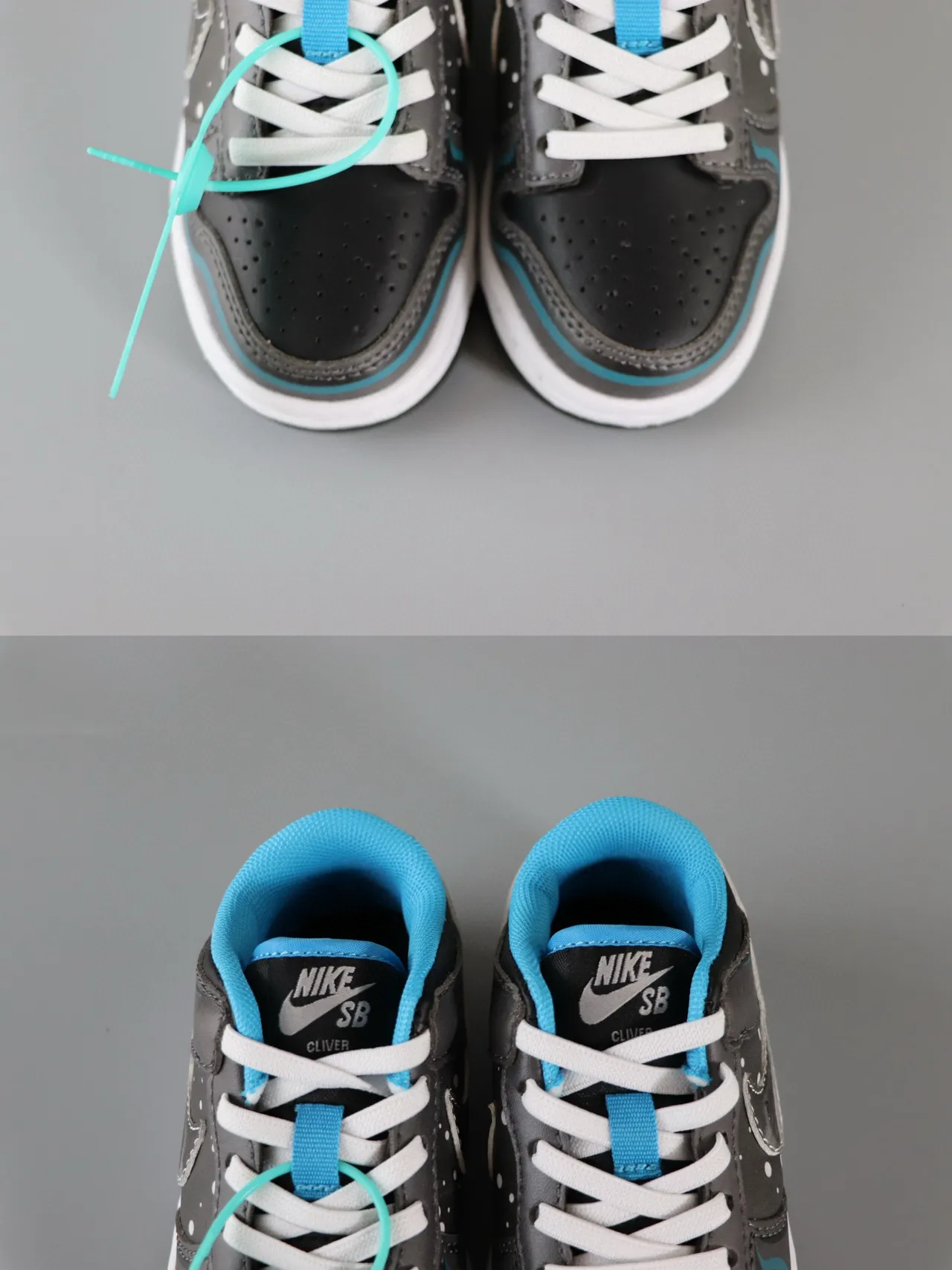 Nike Dunk Low Batman কালো লাল স্কেটবোর্ড জুতা 8