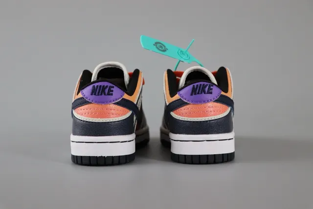 Nike Dunk Low Batman কালো লাল স্কেটবোর্ড জুতা 14