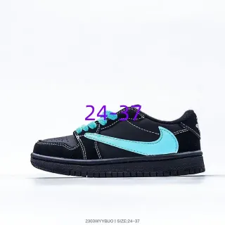 نيكي Dunk Low أسود تركواز أحذية لايف ستايل