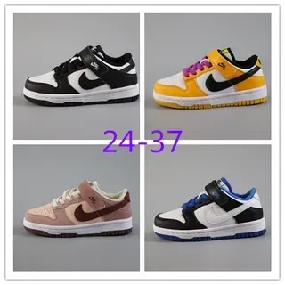 Nike Dunk Low Black White أحذية رياضية أسلوب حياة
