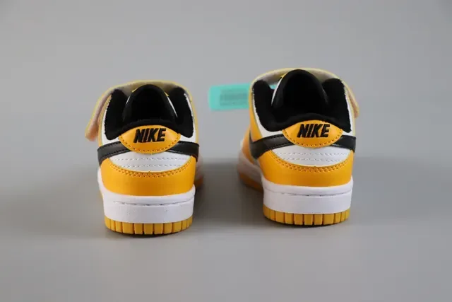Nike Dunk Low Black White Lifestyle Sneakers 8