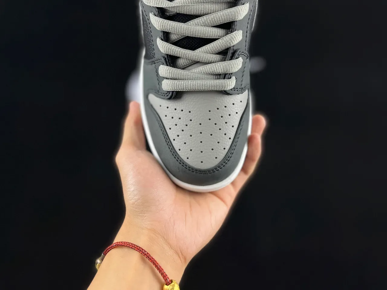 Nike Dunk Low gris et blanc lifestyle sneakers 8