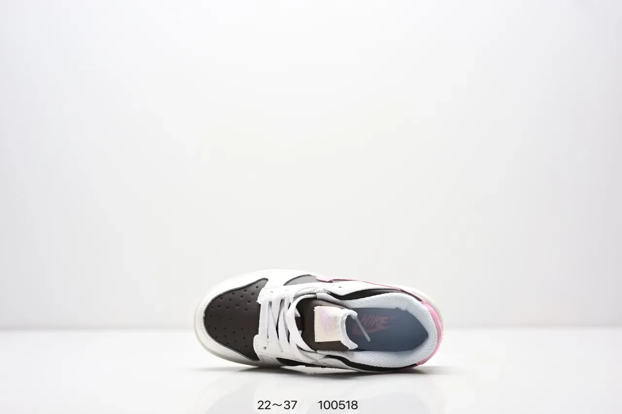 Nike Dunk Low Gray and White Lifestyle Sneakers 16