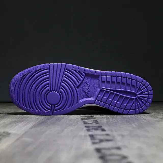 Nike Dunk Low أخضر زيتوني بنفسجي كاكي أحذية أسلوب حياة 5