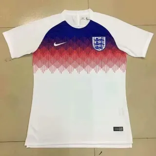 Nike England 纪念版 白色 海军蓝 渐变 箭头图案 拉格兰袖 球衣
