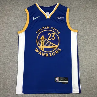Nike Golden State Warriors #23 Swingman 蓝白 无袖 V领 球衣