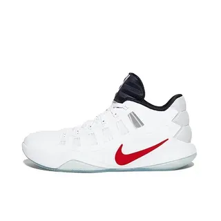 Nike Hyperdunk 2016 Low सफेद लाल बास्केटबॉल जूते