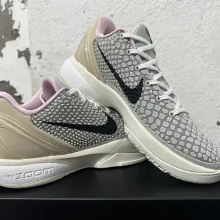 Nike Kobe 5 Protro धूसर सफेद गुलाबी बास्केटबॉल जूते