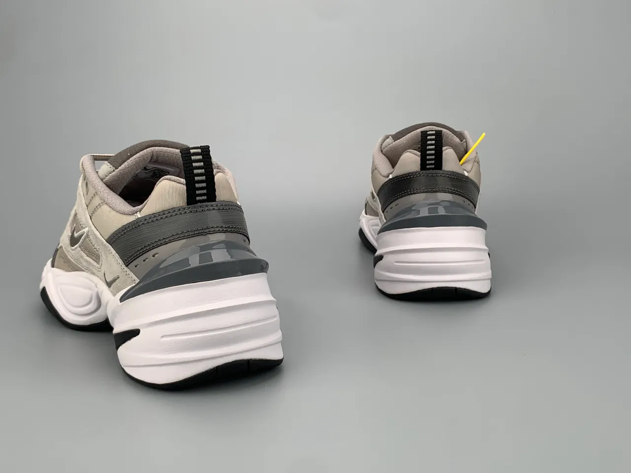 Nike M2K Tekno Light Gray Chunky Sneakers 5