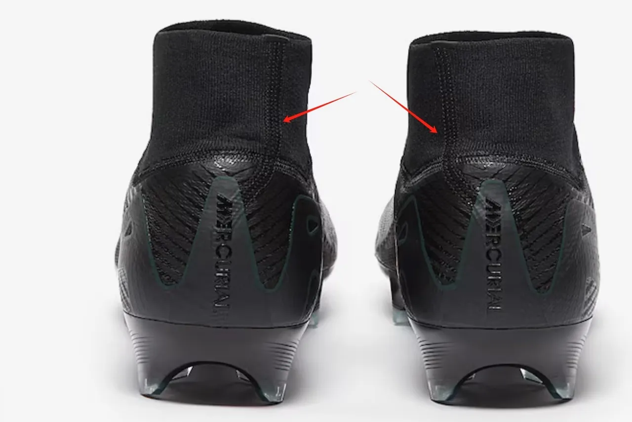 Nike Mercurial Superfly काला टील Air Zoom फर्म ग्राउंड फुटबॉल जूते 2