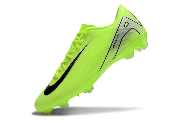 Nike Mercurial Vapor Neon Green Silver Black Firm-Ground Sapatos de futebol 3