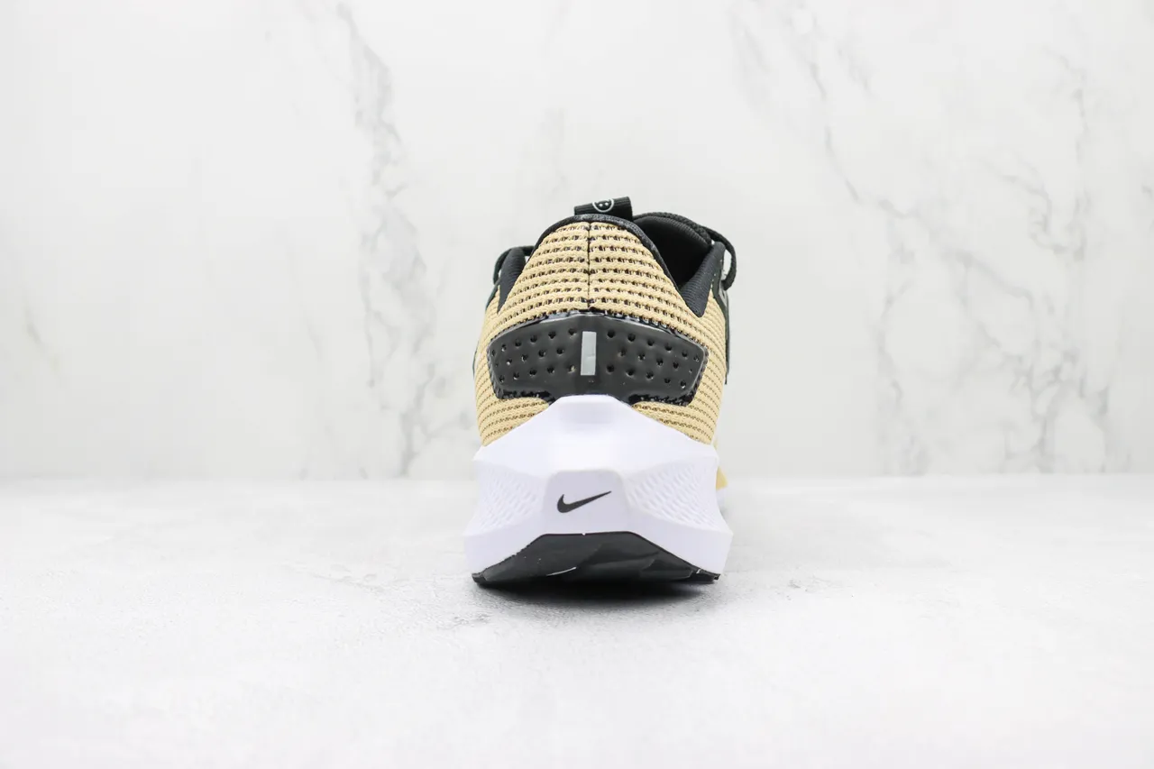 Nike Pegasus 40 বেইজ কালো সাদা রানিং শু 9