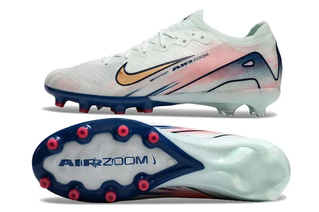 نایک فانتوم جی تی ایرب زوم White Navy Pink Gradient کفش فوتبال زمین صلب 5