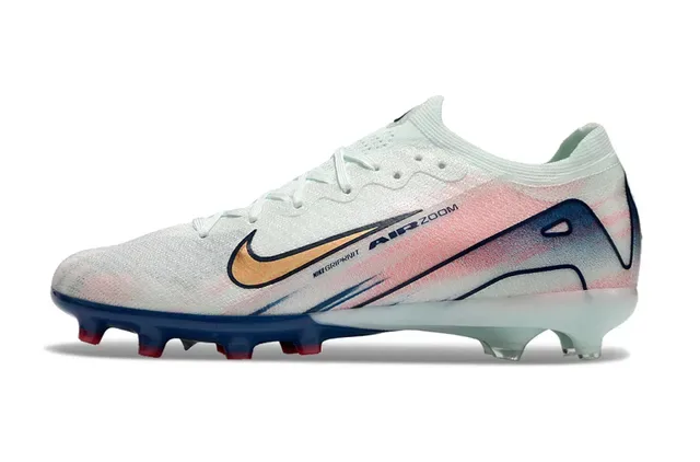 نایک فانتوم جی تی ایرب زوم White Navy Pink Gradient کفش فوتبال زمین صلب 8