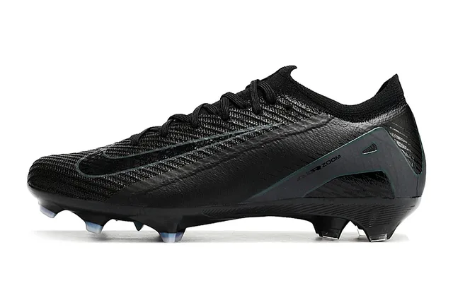 Nike Phantom GT Noir Bleu Upper de Tricot Lacets Asymétriques Firm-Ground Chaussures de Football 6