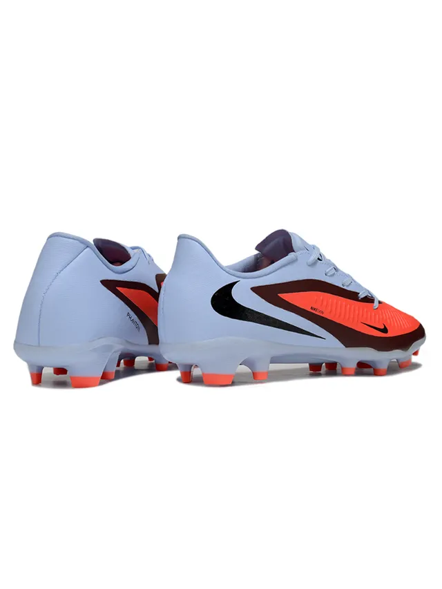 Nike Phantom GT Azul Naranja Bajo Sintético Texturizado Antepié Cage Suelo Firme Zapatos de Fútbol 5