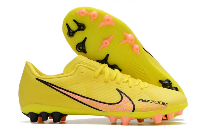 Nike Phantom GT Brown White Metallic Copper Synthetic Upper Swoosh Accent Firm-Ground Soccer Shoes 6