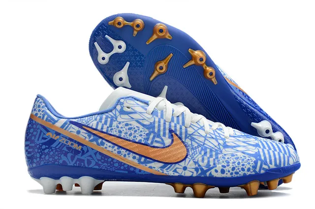 Nike Phantom GT Brown White Metallic Copper Synthetic Upper Swoosh Accent Firm-Ground Soccer Shoes 7