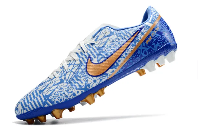 Nike Phantom GT Brown White Metallic Copper Synthetic Upper Swoosh Accent Firm-Ground Soccer Shoes 17