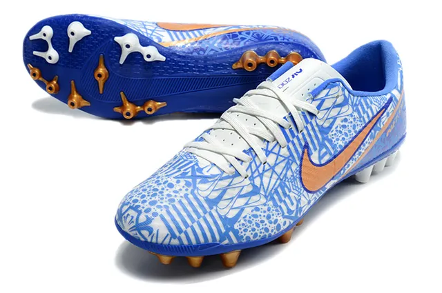 Nike Phantom GT Brown White Metallic Copper Synthetic Upper Swoosh Accent Firm-Ground Soccer Shoes 19