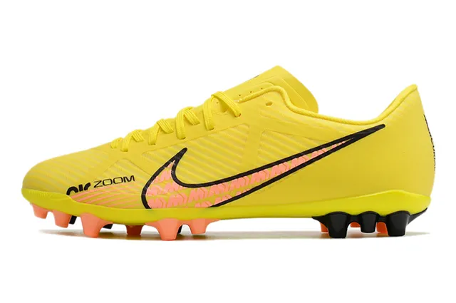 Nike Phantom GT Brown White Metallic Copper Synthetic Upper Swoosh Accent Firm-Ground Soccer Shoes 24