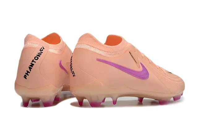 Nike Phantom GT Gripknit Peach and Pink Firm-Ground Zapatos de fútbol 5
