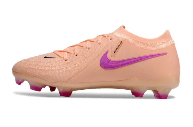 Nike Phantom GT Gripknit Peach and Pink Firm-Ground Zapatos de fútbol 7
