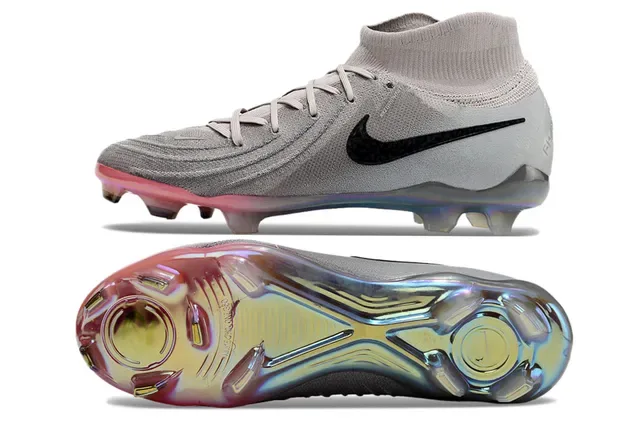 Nike Phantom GT Iridescent Gray أحذية كرة القدم للأرض الصلبة 14