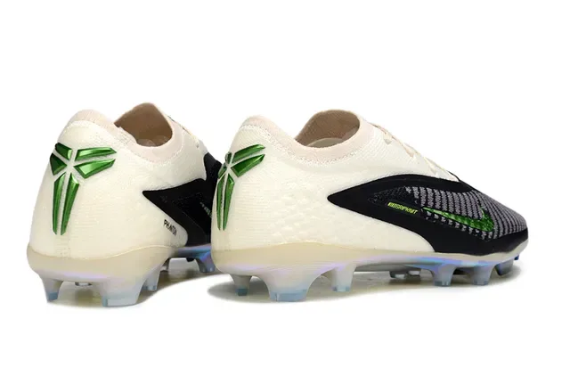 Nike Phantom GT NikeGrip-Knit Off-White Black Green Holographic Firm-Ground Soccer Shoes 5