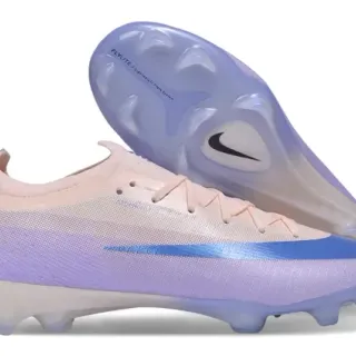 Nike Phantom GT roxo azul sapatos de futebol bico baixo ajuste de meia upper malha terreno firme