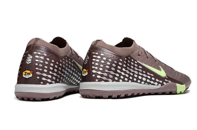 Nike Phantom GT Turf marron argent vert citron gazon chaussures de football 5