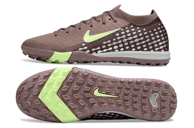 Nike Phantom GT Turf marron argent vert citron gazon chaussures de football 6