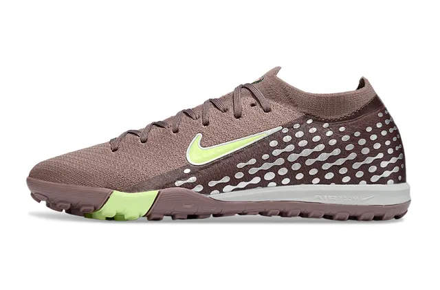 Nike Phantom GT Turf marron argent vert citron gazon chaussures de football 7