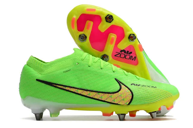 Nike Phantom GT أبيض أزرق Flyknit Upper Air Zoom Cushioning Firm-Ground أحذية كرة القدم 8