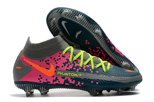 Nike Phantom GT أحذية كرة القدم نعل أبيض شفاف أرضية صلبة 4